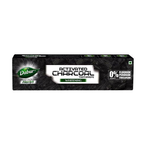 Dabur Herb'l Activated Charcoal & Mint Whitening Toothpaste